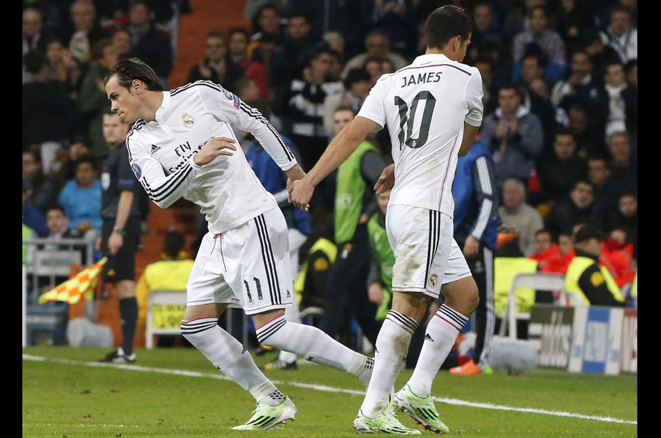 Nadie se enfada, Bale es un gran jugador: James Rodríguez