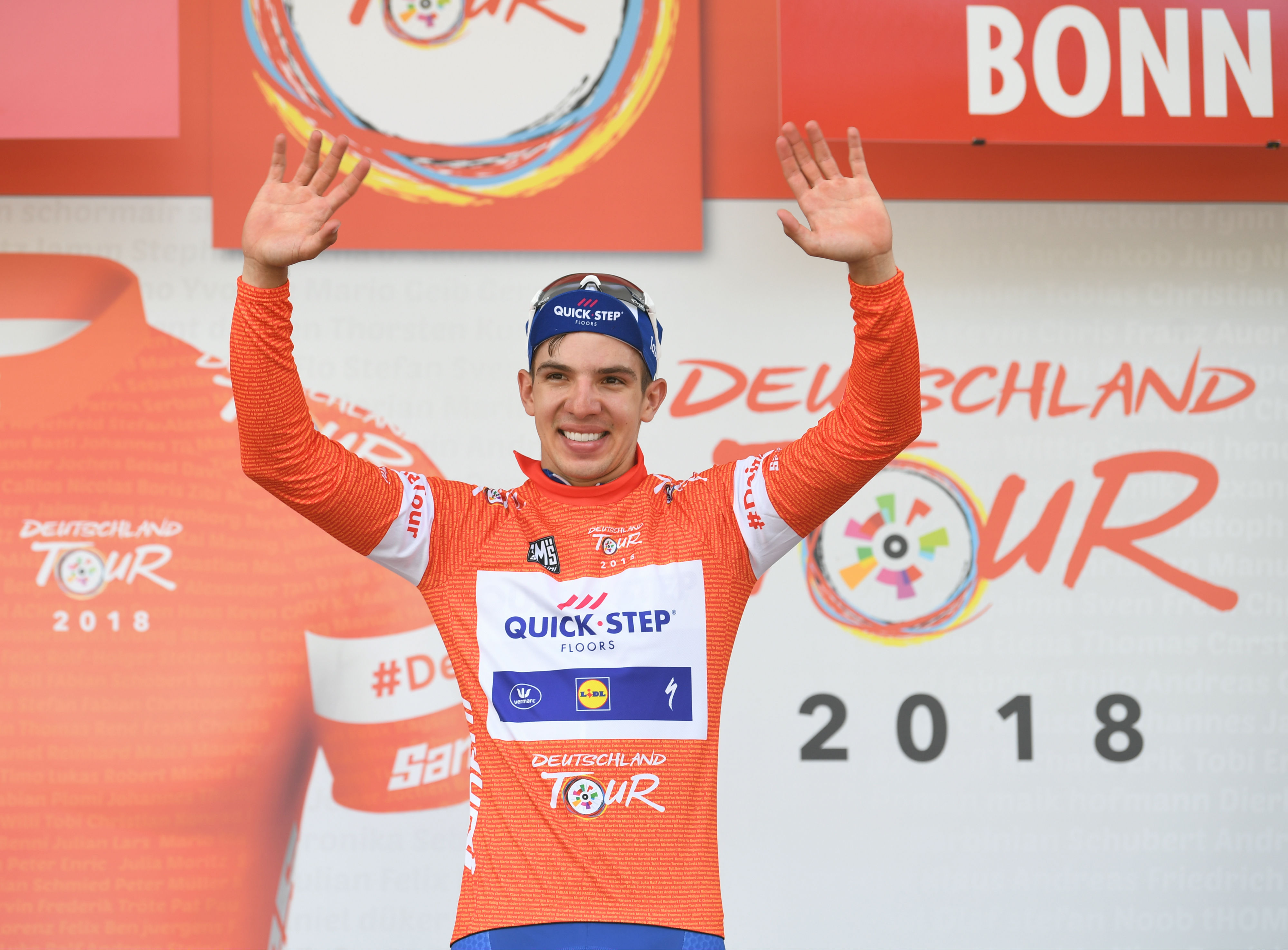 Álvaro Hodeg ganó la primera etapa en la Vuelta a Alemania
