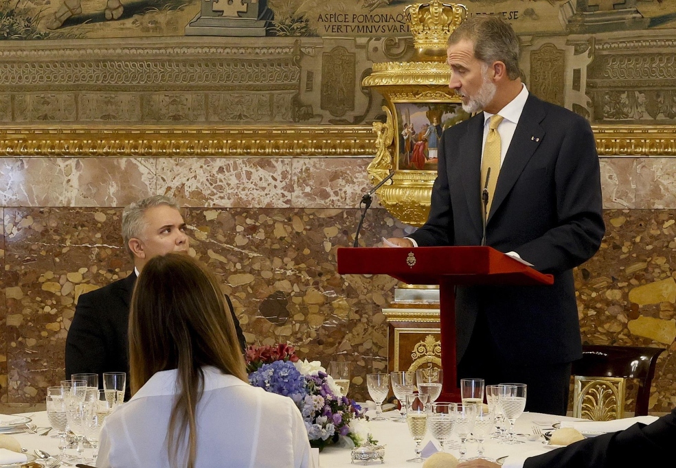 Felipe VI elogia a Colombia por “admirable” acogida de refugiados venezolanos