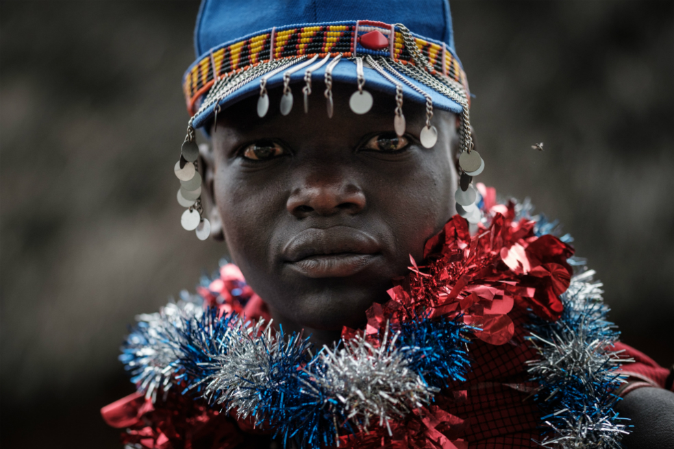 Las impactantes imágenes del rito de paso de los masái, en Kenia
