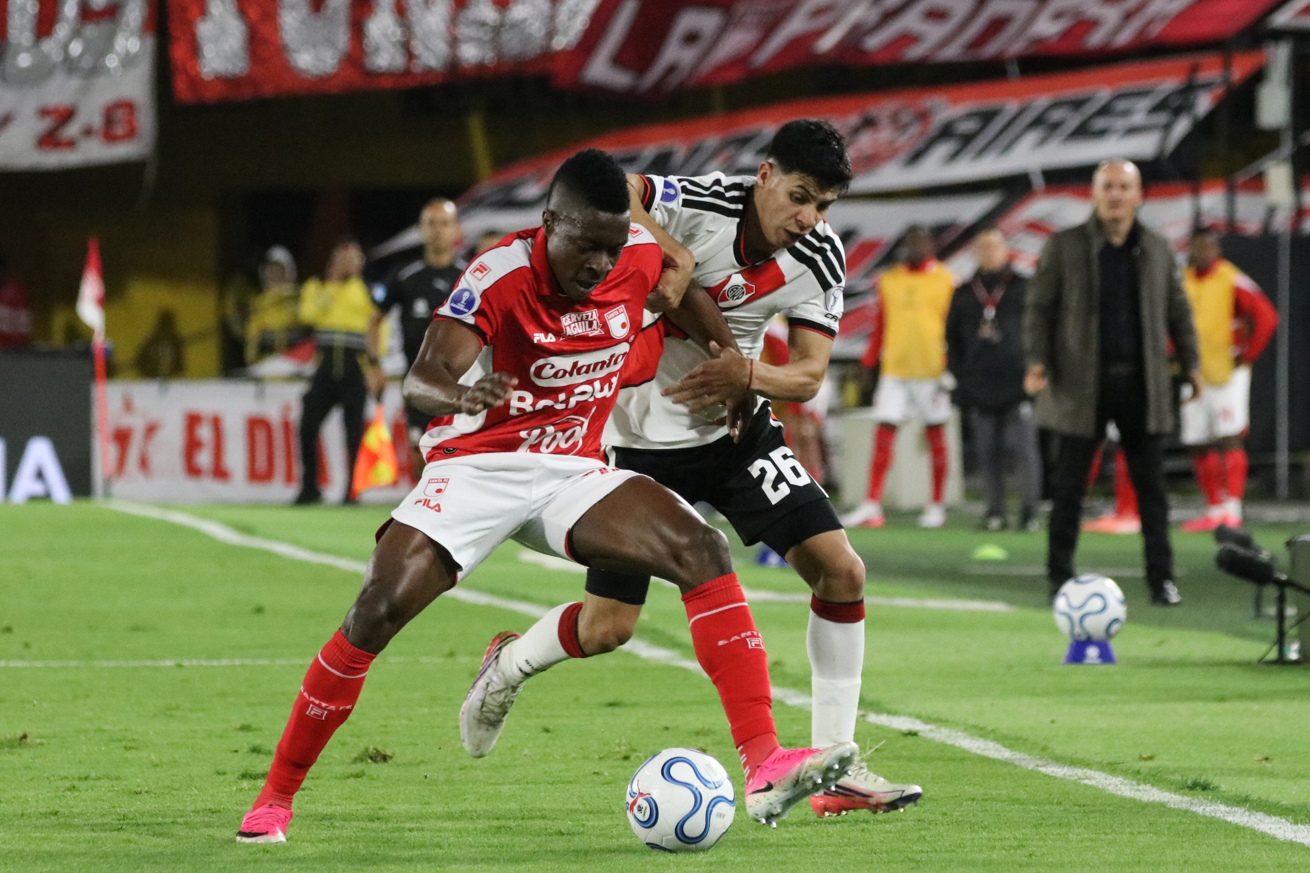 Galería: así se vivió el empate 0-0 entre Santa Fe y River Plate en la Copa Sudamericana