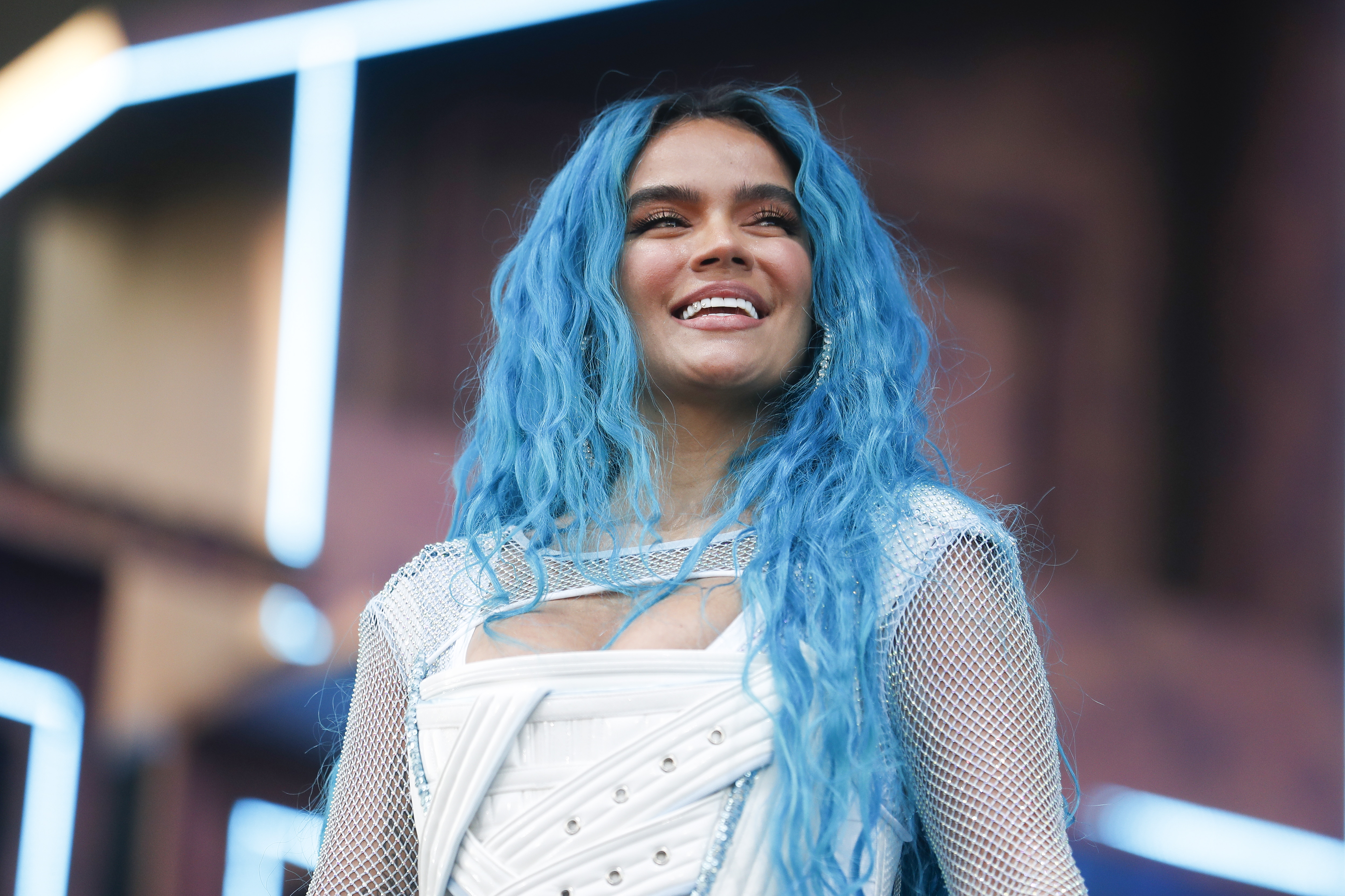 Video: Karol G, la única cantante que brilló en el nuevo corto del Himno Nacional