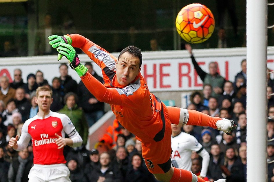 David Ospina, titular en empate del Arsenal con Tottenham