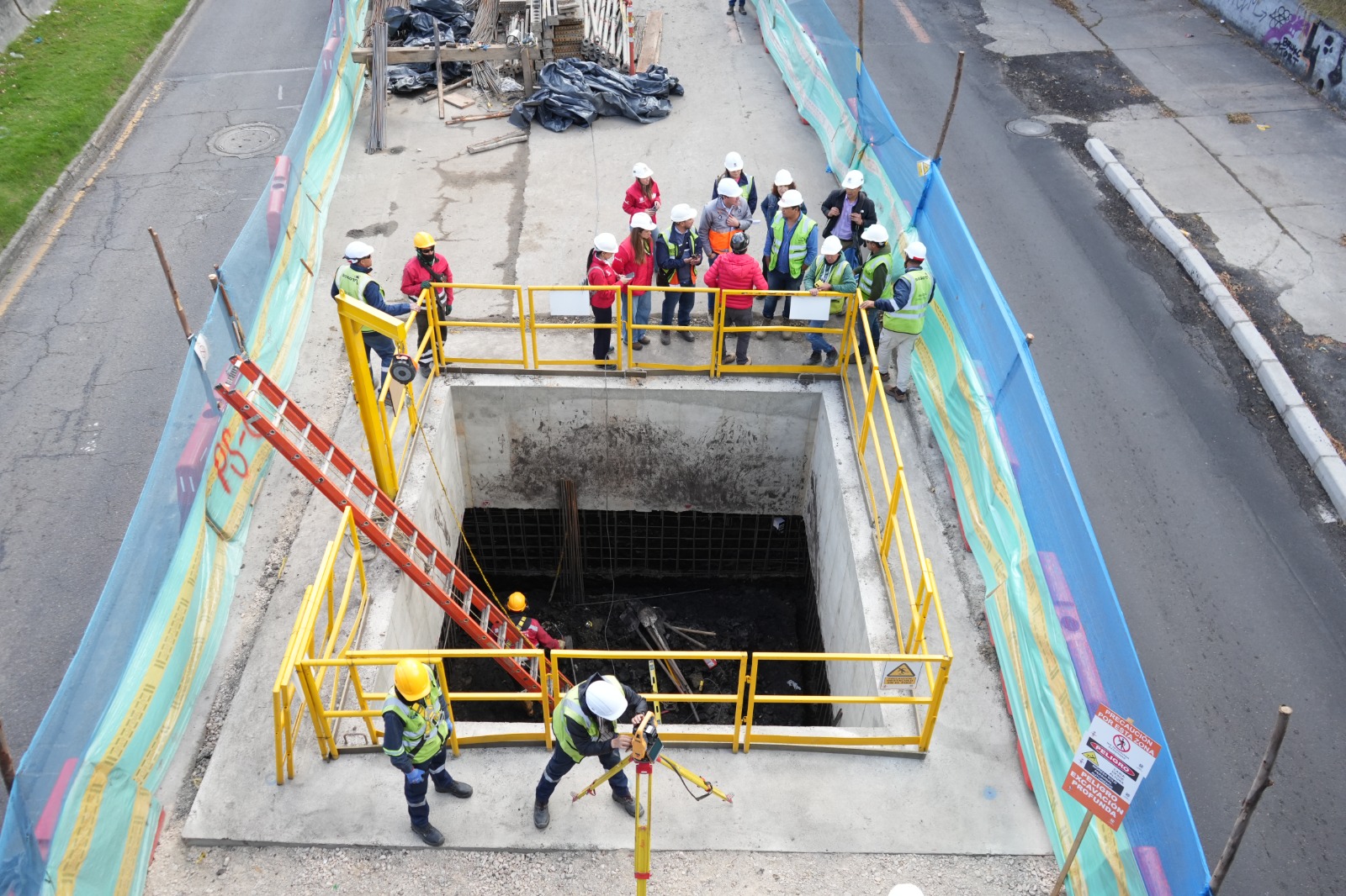 Las obras entre las calles 99 y 127 incorporan una tecnología que busca disminuir el impacto de la intervención sobre la vía.