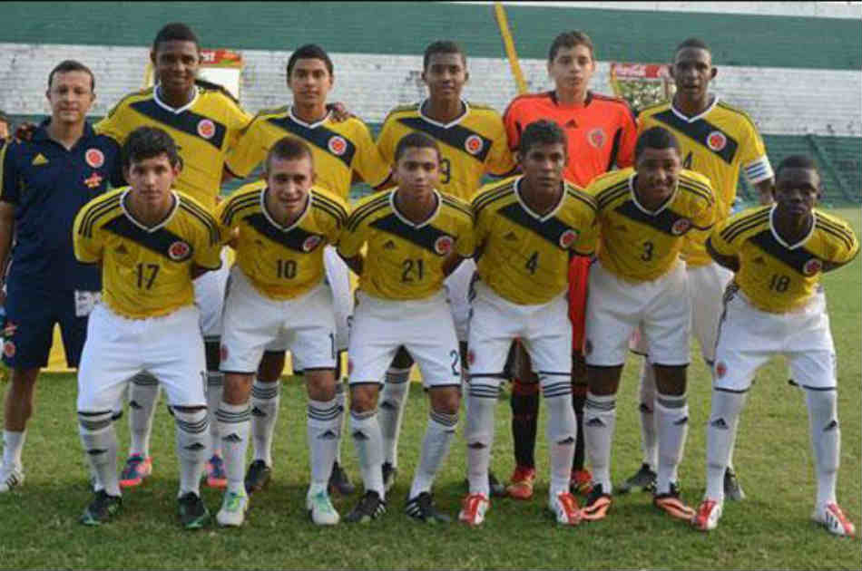 Selección Colombia, instalada en la final del Sudamericano Sub-15