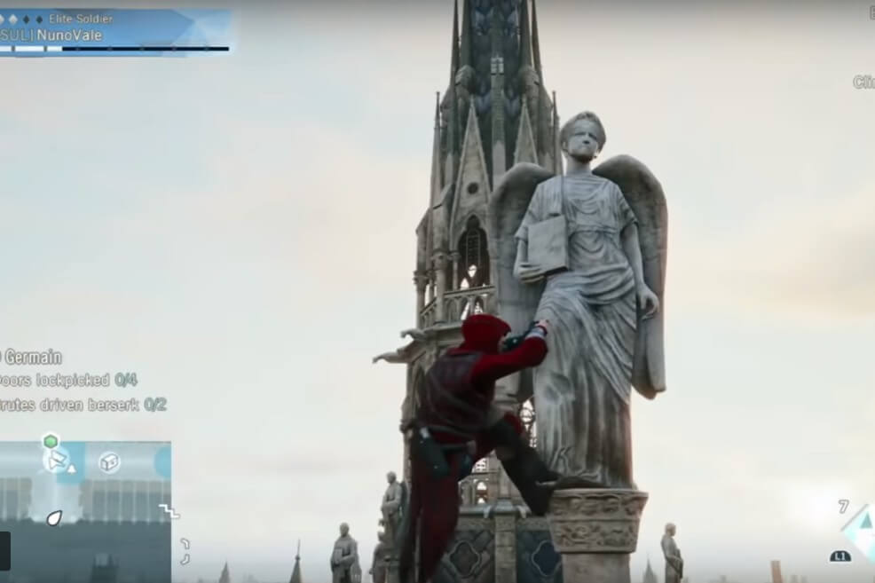 Notre Dame: Assassins Creed podría ser útil en la reconstrucción de la icónica catedral
