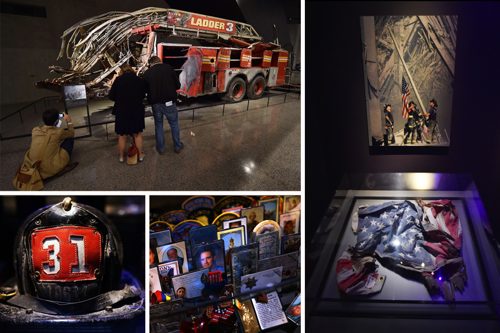 El museo en memoria a los atentados a las torres gemelas