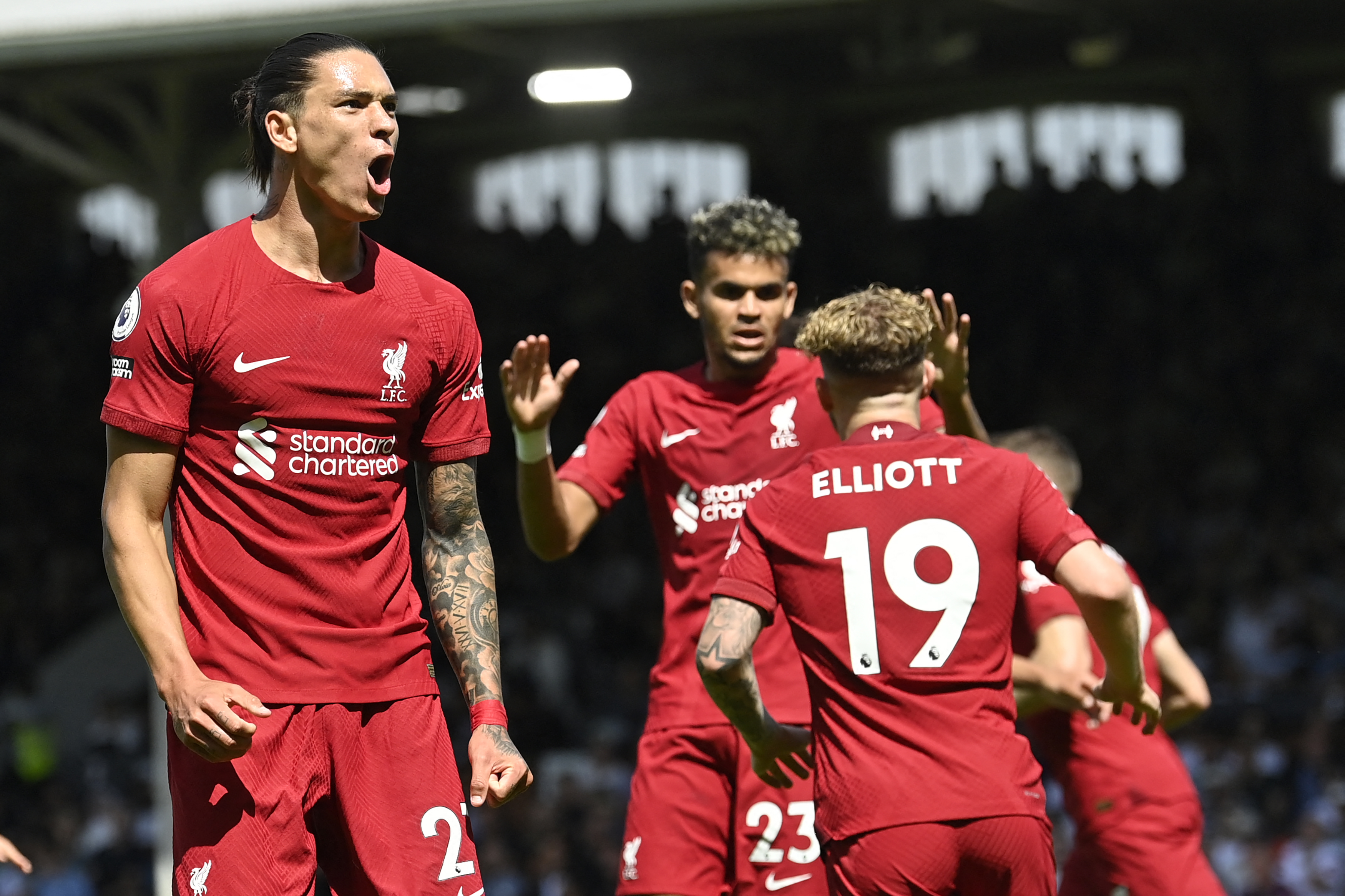 Luis Díaz no marcó, Darwin Nuñez sí: así fue el primer partido del Liverpool