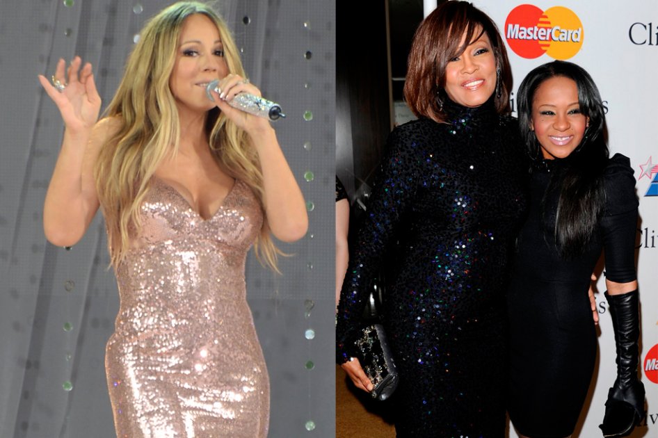 Mariah Carey ayuda a Bobbi Kristina Brown, hija de Whitney Houston.