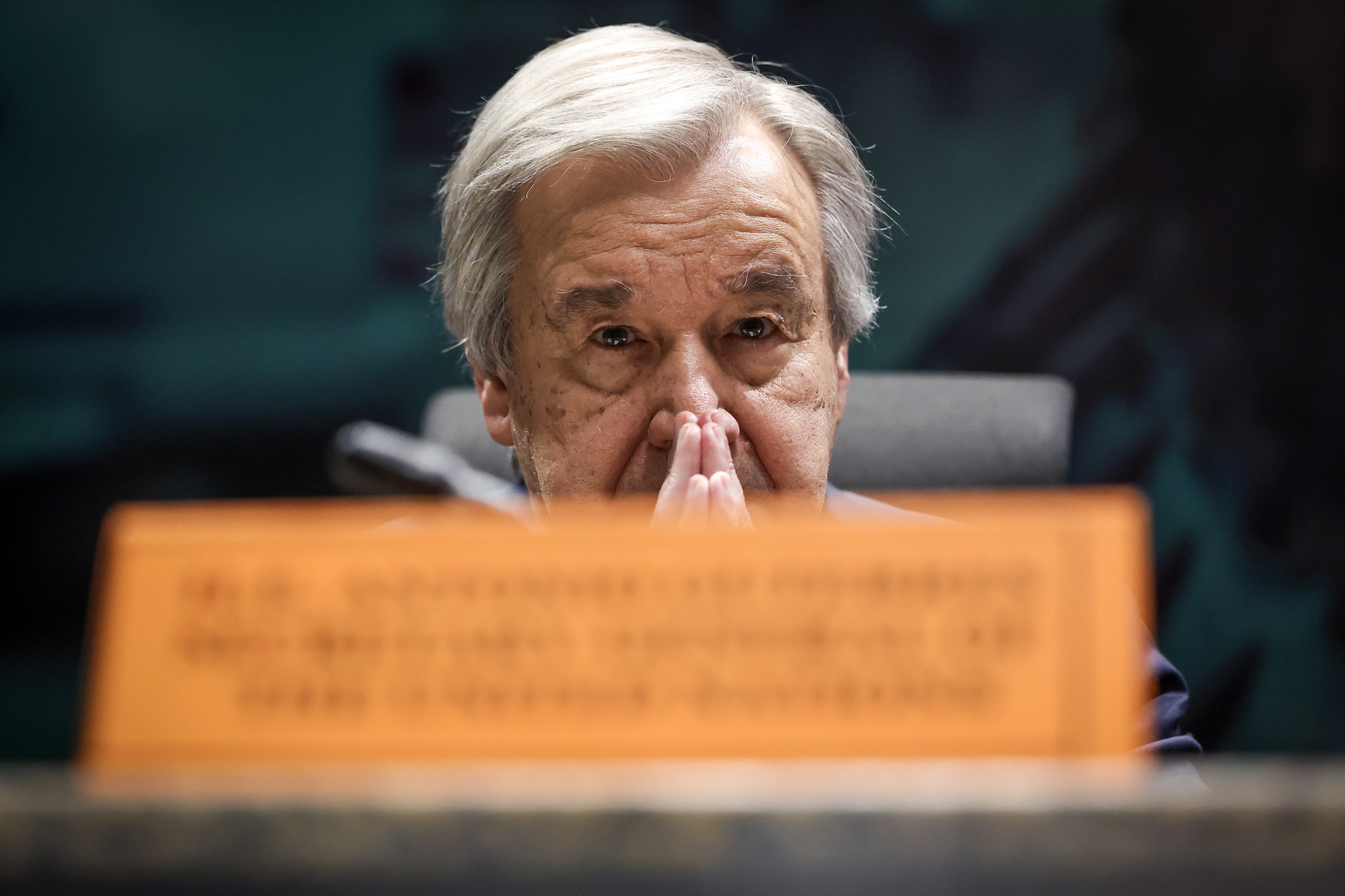 Guterres, tajante con Israel, exige el fin de los asentamientos en suelo palestino