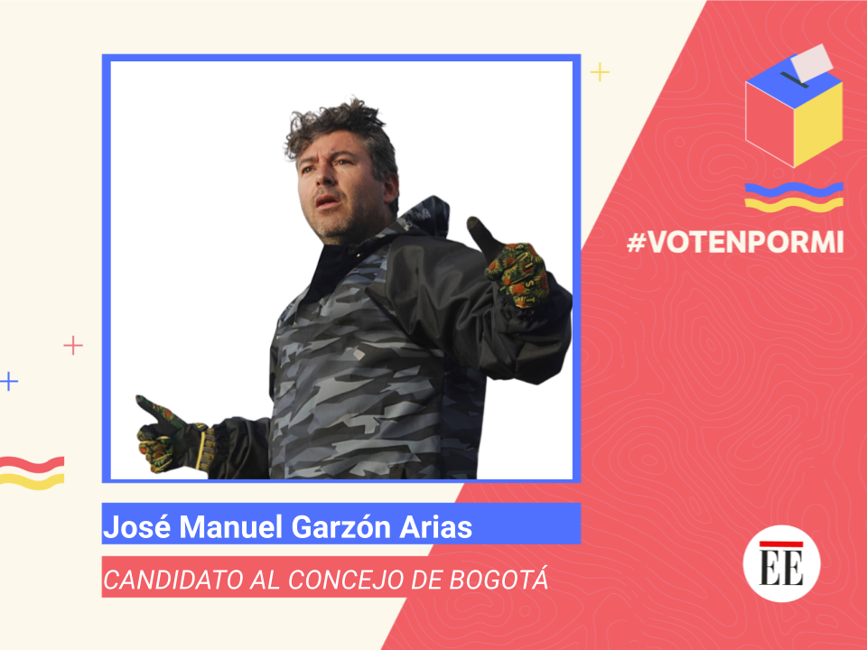 José Manuel Garzón Arias, por la movilidad #Votenpormí
