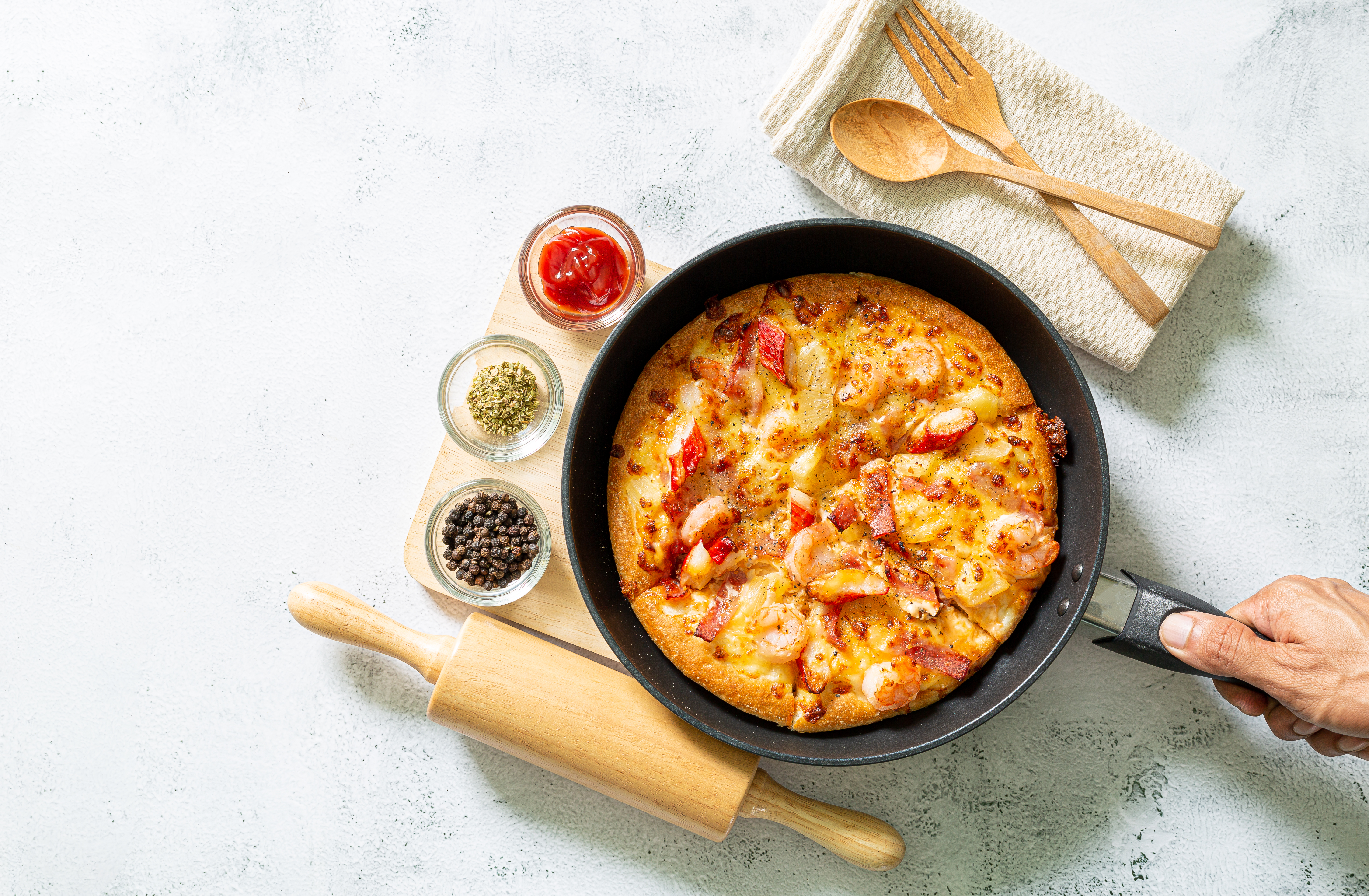 Si tienes antojos de pizza esta receta es para ti