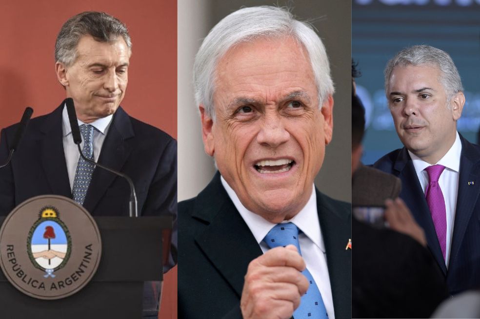 Expresidentes Macri, Piñera y Duque rechazan ataques del gobierno contra la prensa