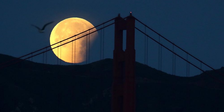 La superluna azul de sangre que enamoró a los espectadores