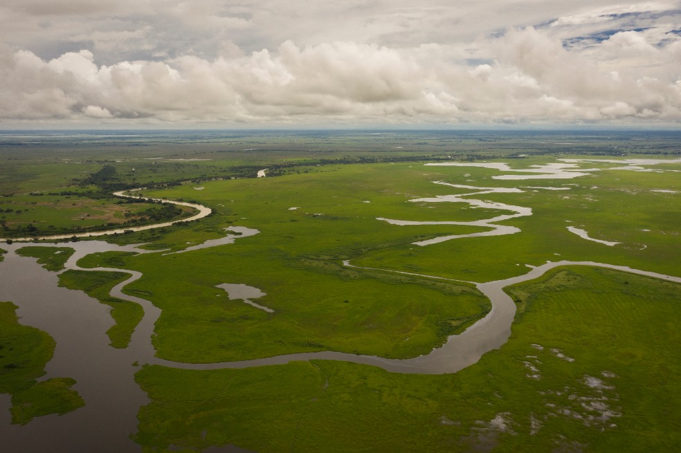 La Mojana regula los cauces de los ríos Magdalena, Cauca y San Jorge.