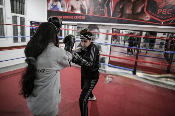 En Palestina crearon un club de boxeo femenino  para desafiar al machismo