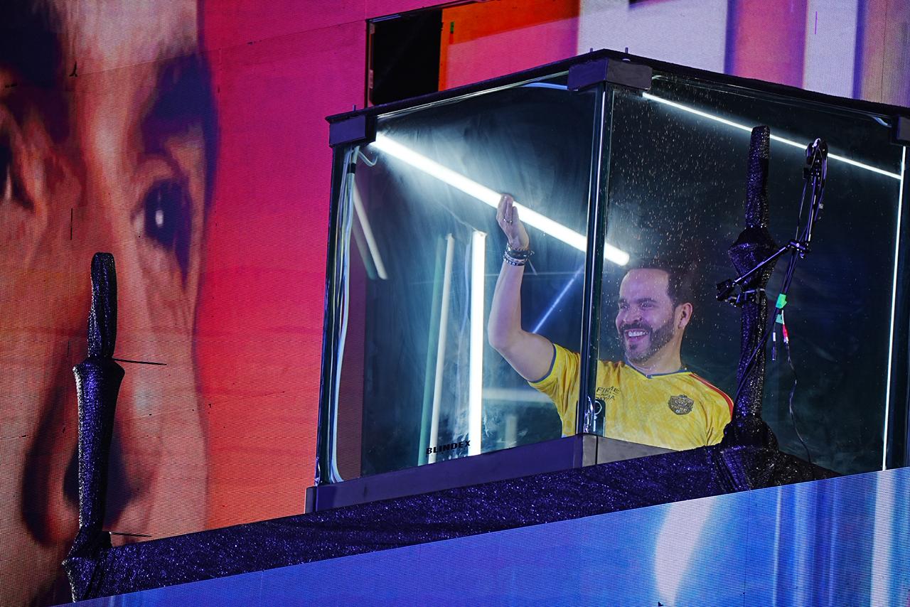 Abelardo de la Espriella recibió los resultados en Barranquilla.