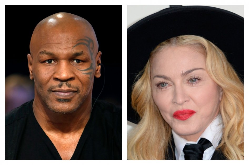 Mike Tyson y Madonna.