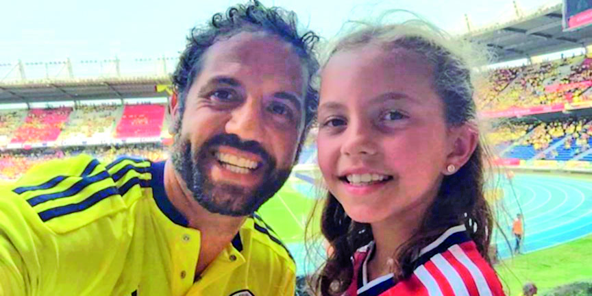 “Traté de meterles el fútbol por los ojos a mis hijos”, Lucas Jaramillo