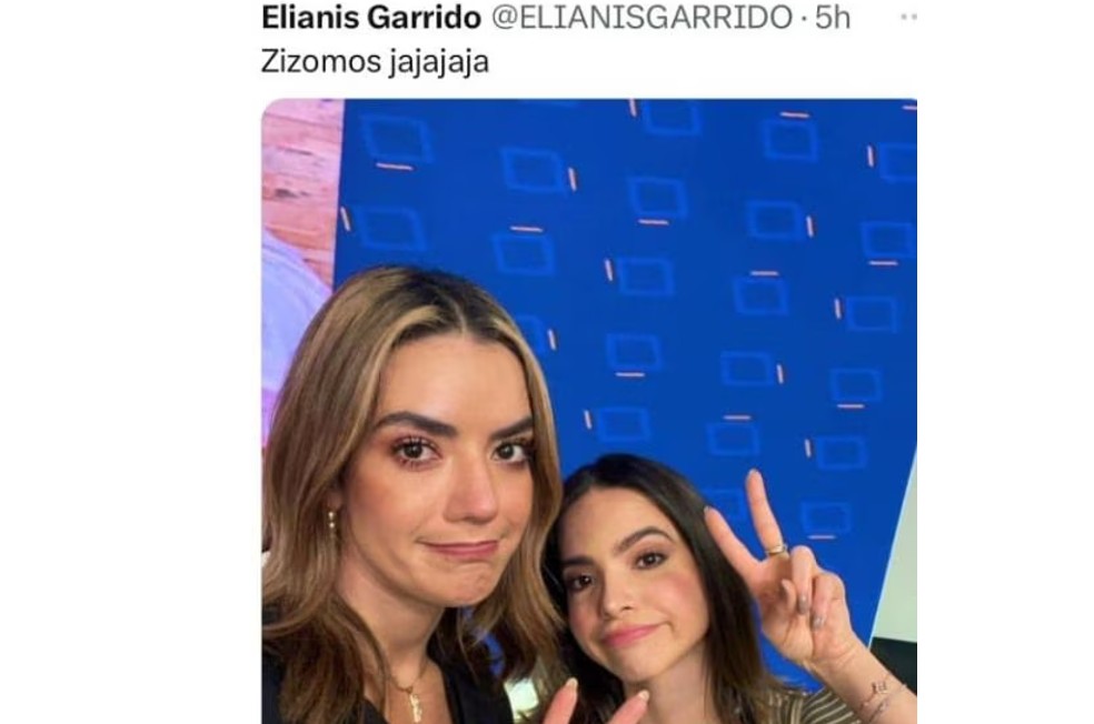 Por un mensaje que publicó en su Twitter, internautas comenzaron a especular sobre una supuesta separación de Elianis Garrido y su esposo.