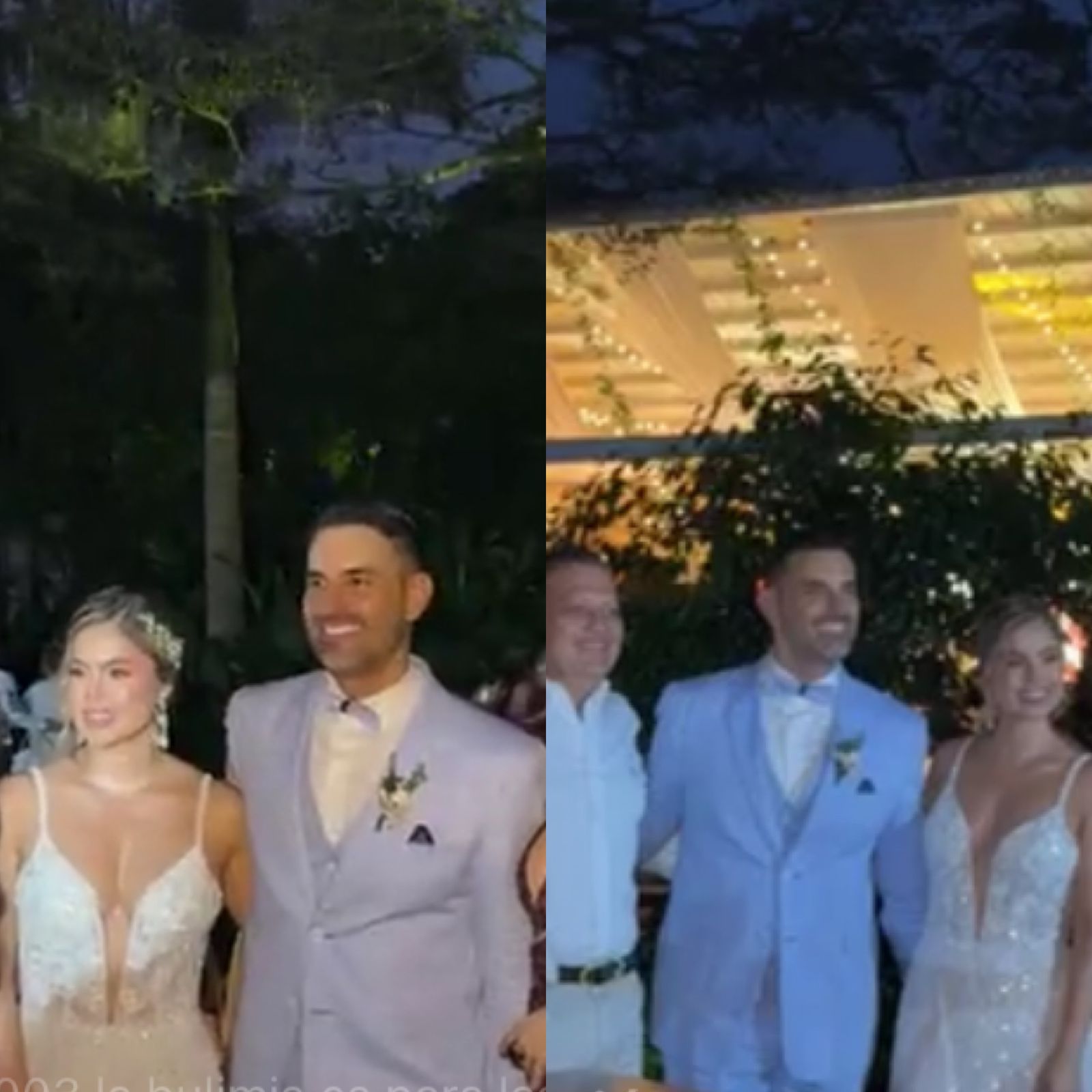 Luis Fernando Salas se casó. Imágenes y detalles de su boda con Ana María Espinosa