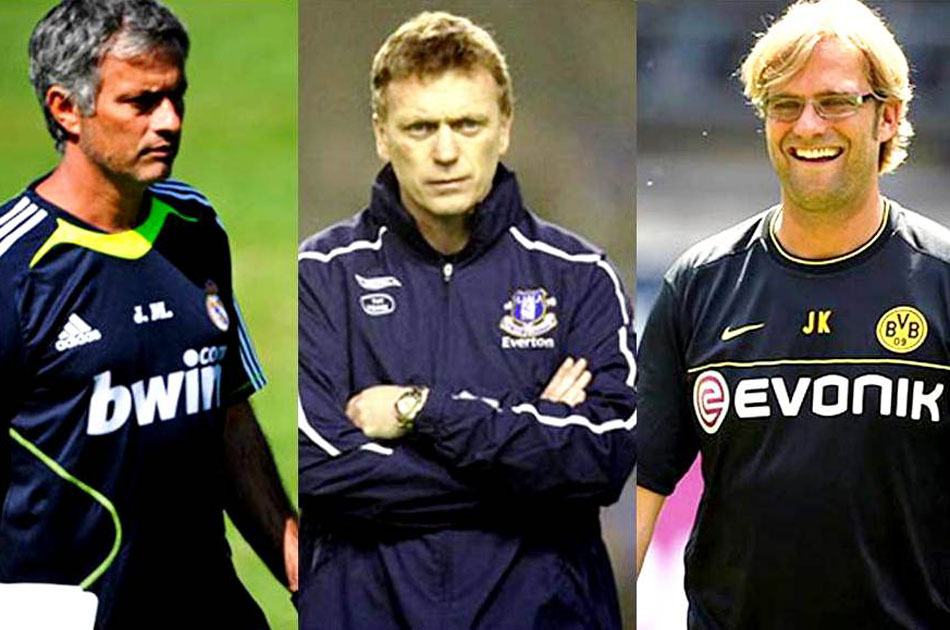 Mourinho, Moyes y Klopp, candidatos a reemplazar a Alex Ferguson