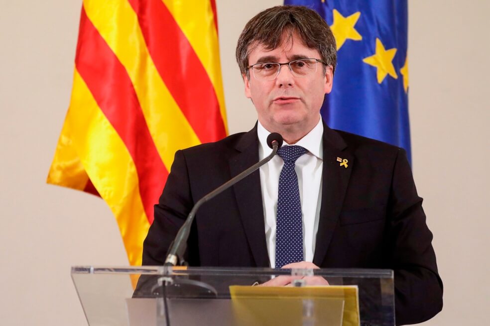 Justicia permite a expresidente catalán Puigdemont presentarse a elecciones europeas