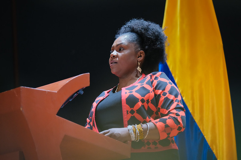 Francia Márquez devuelve a la Casa de Nariño retrato del único presidente afrodescendiente