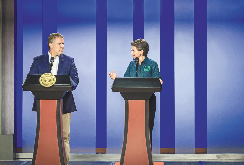 Iván Duque vs. Claudia López: ¿conviene  el pulso?