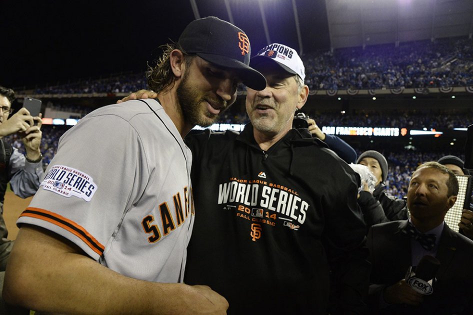 Madison Bumgarner, MVP de la Serie Mundial. Foto: EFE