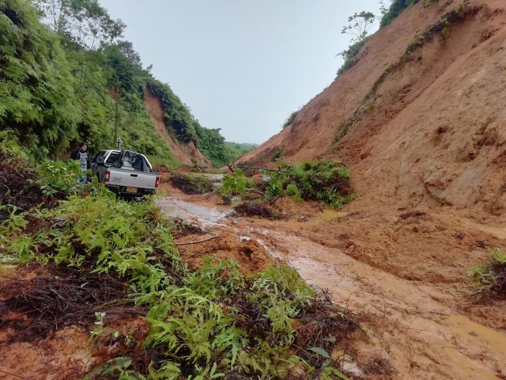 Lluvias mantienen incomunicadas a 18 veredas  en Yalí (Antioquia)