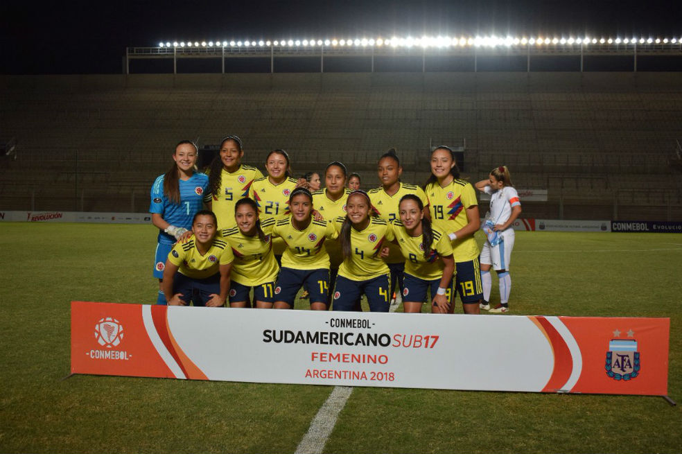 Colombia clasificó al Mundial femenino sub-17