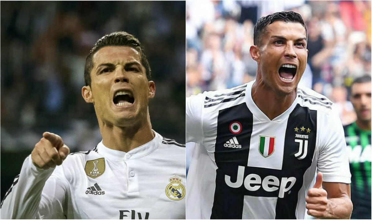 Cristiano en Madrid vs. Cristiano en Turín