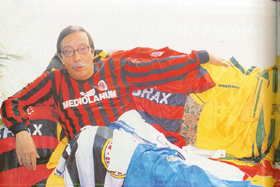 Orlando plata Garavito, el hombre de las camisetas
