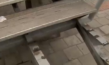 Denuncian robo de puentes de Transmilenio
