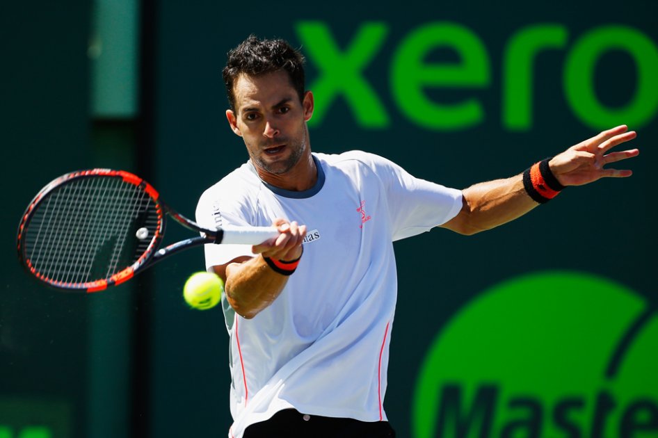 Santiago Giraldo perdió en tercera ronda con el británico Andy Murray. Foto: AFP