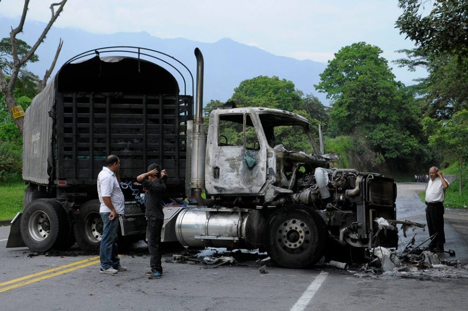 Es clara la infiltración de las Farc en el paro cafetero: Mindefensa
