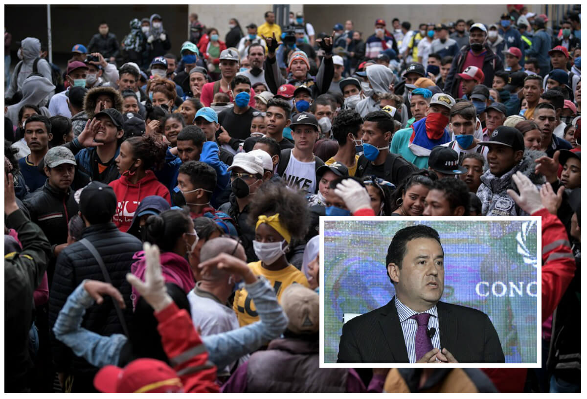 Consejero para la crisis migratoria de situación de venezolanos en Bogotá