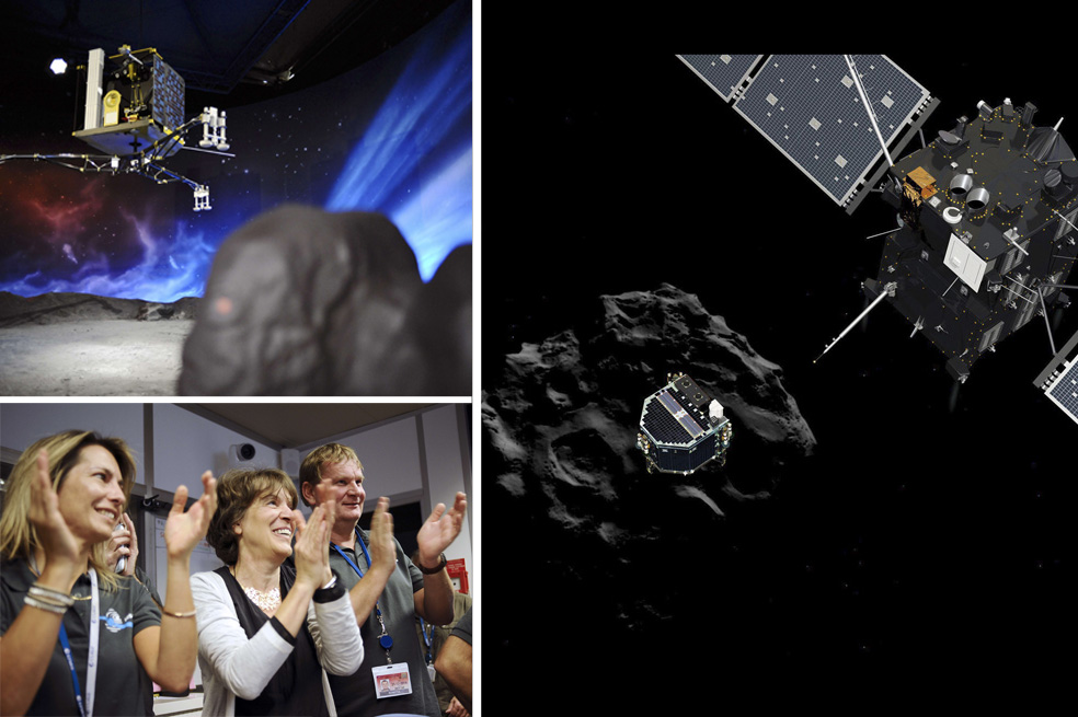 Así fue la llegada de la sonda Philae en un cometa
