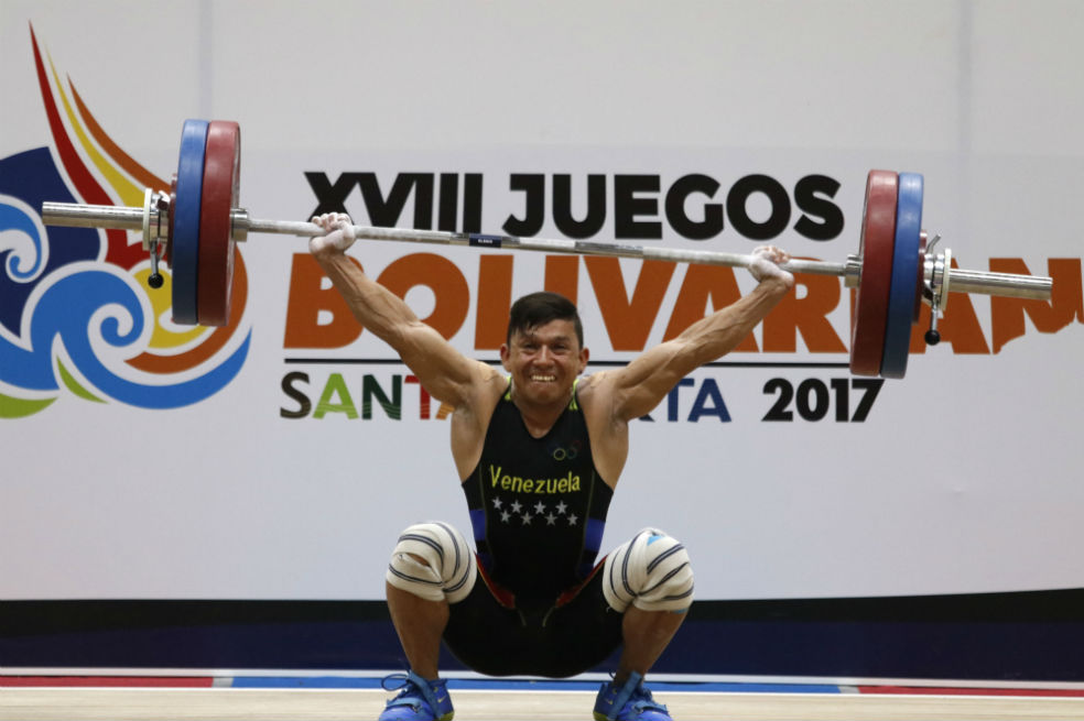 Programación de Colombia en los Bolivarianos: lunes 20 de noviembre