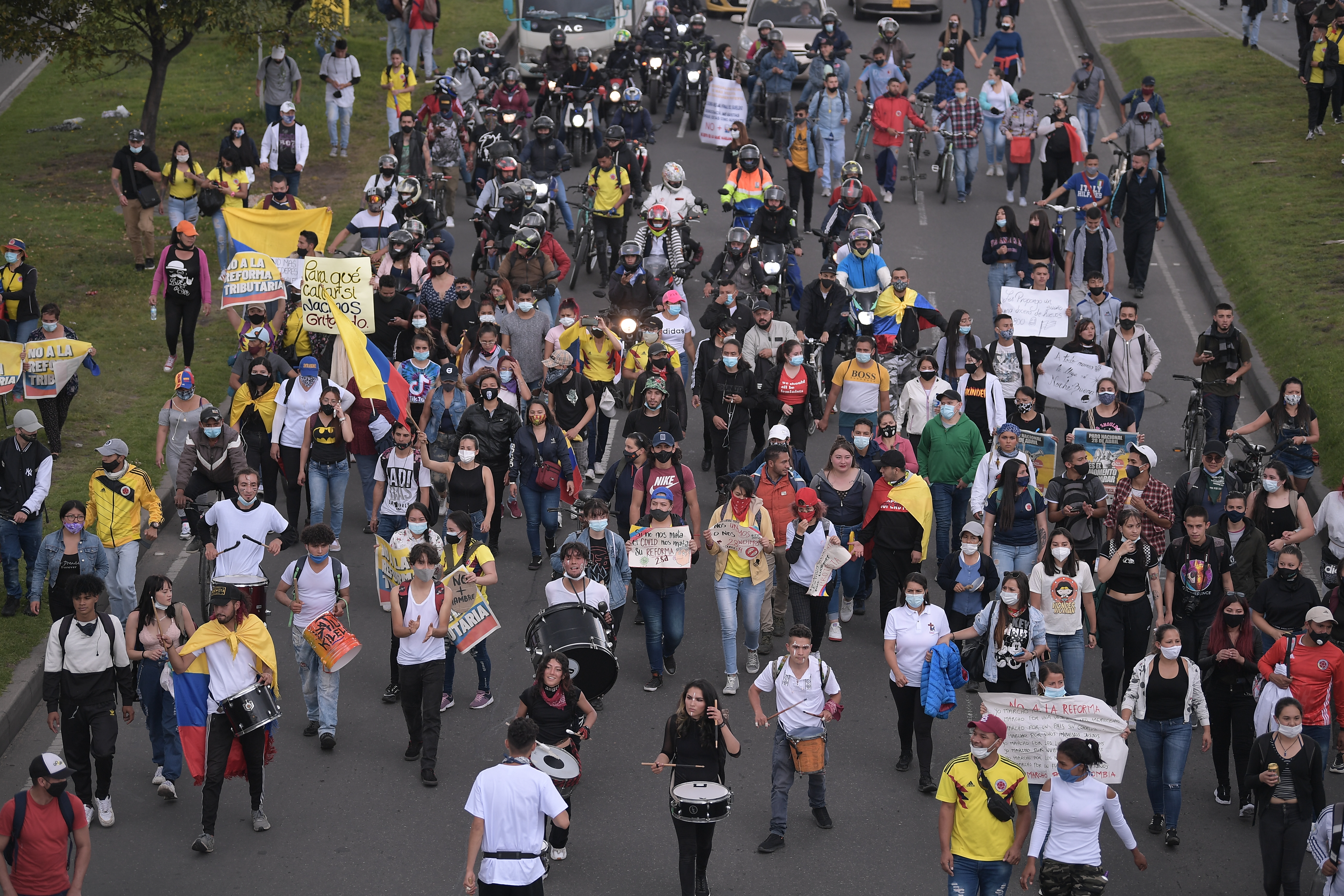 En vivo Paro Nacional: Así avanzan las marchas en Medellín, Cali y otras ciudades