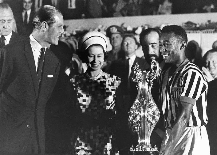 La reina y el rey: Cuando Pelé conoció a Isabel II
