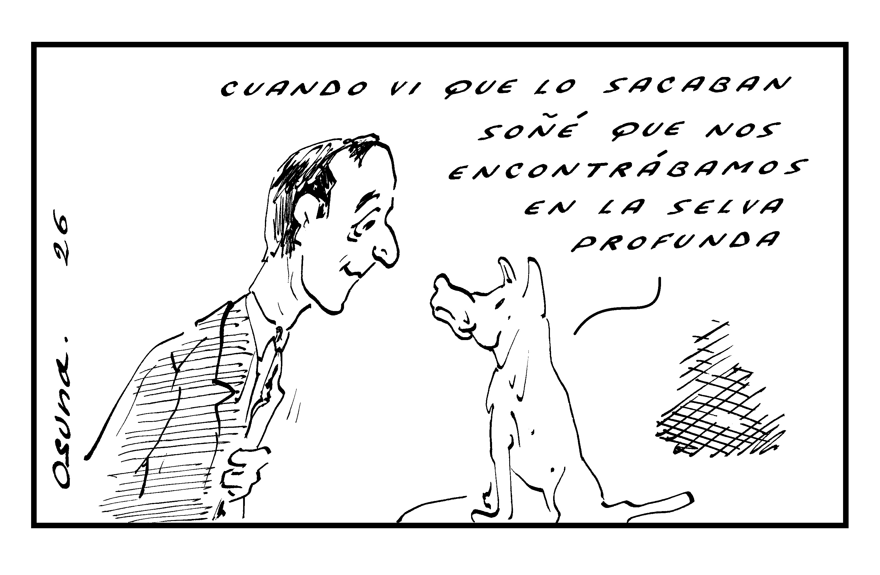 El ministro saliente y “Wilson”