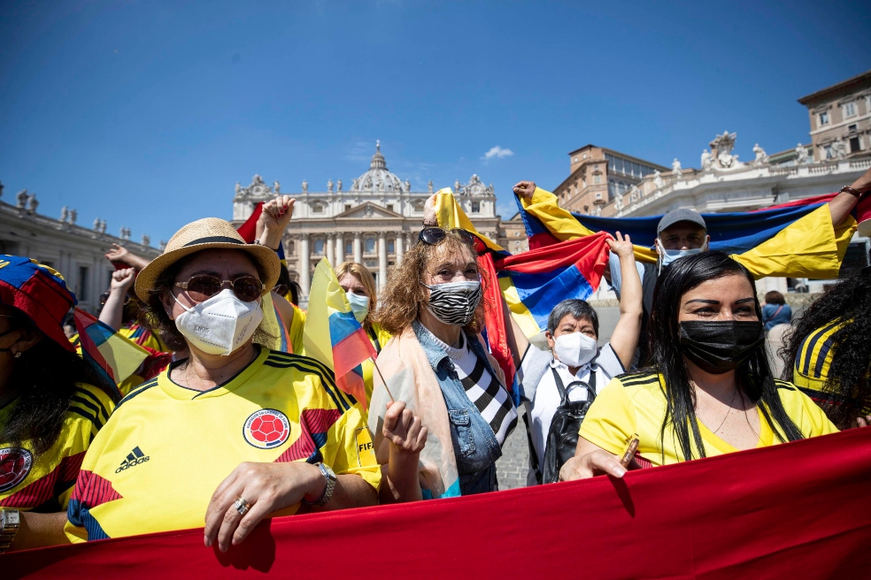 Papa Colombia violencia 2021