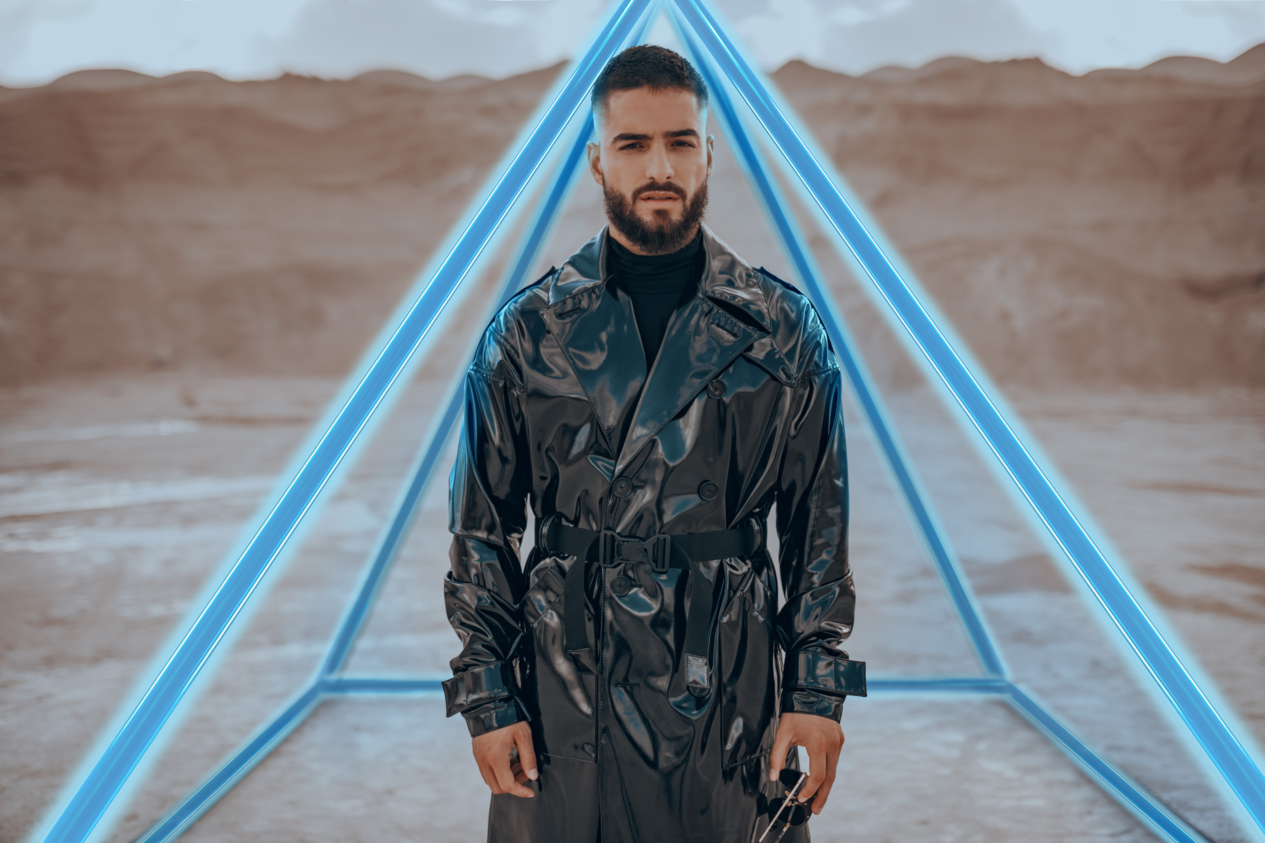 El cantante Maluma.
