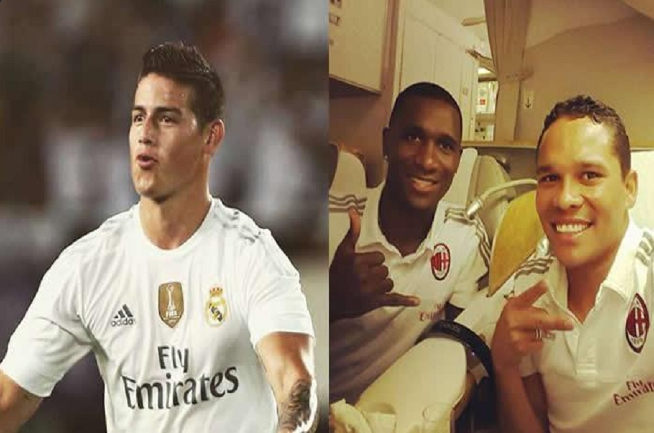 James, Bacca y Zapata jugaron en amistoso Real Madrid vs. Milan