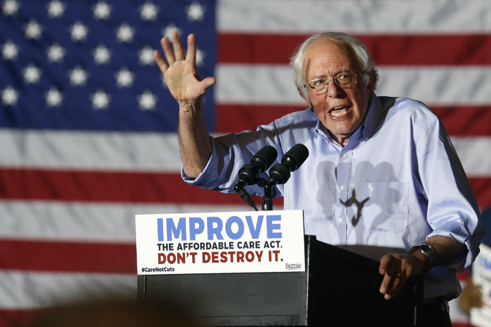 Bernie Sanders y Tim Kaine son reelegidos para el Senado de EE.UU.