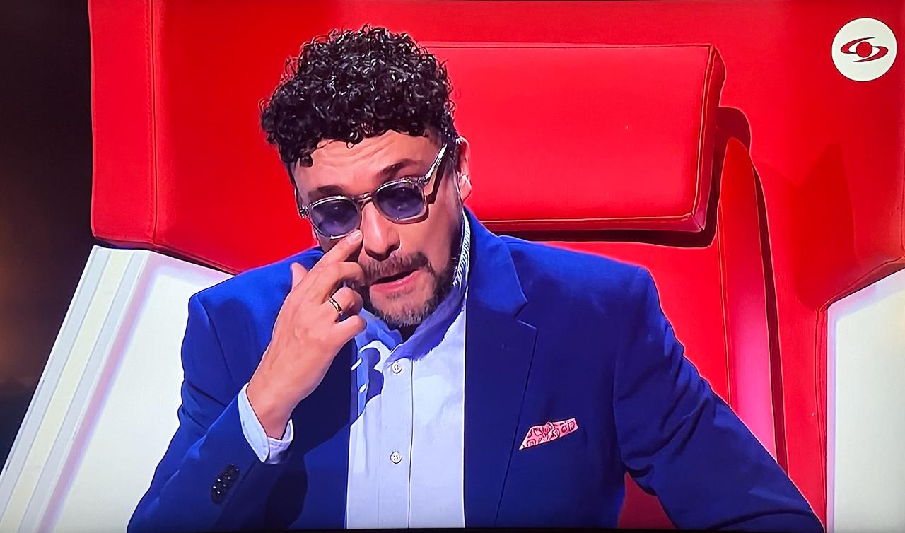 Andrés Cepeda no aguantó las lágrimas eligiendo su finalista en La voz kids.