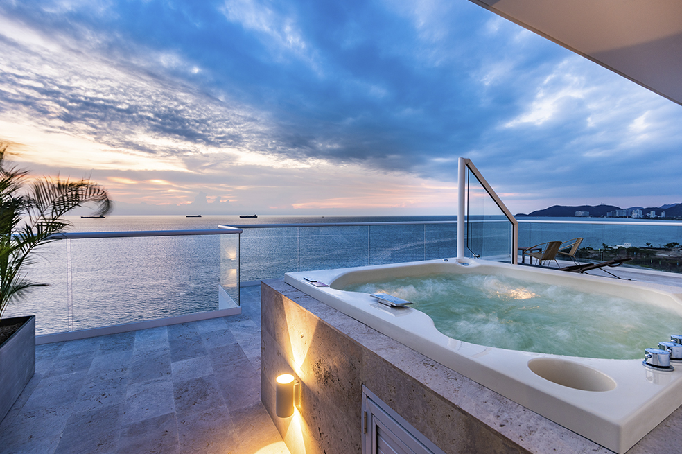El máximo esplendor del mar Caribe Santa Marta Marriott Resort Playa Dormida