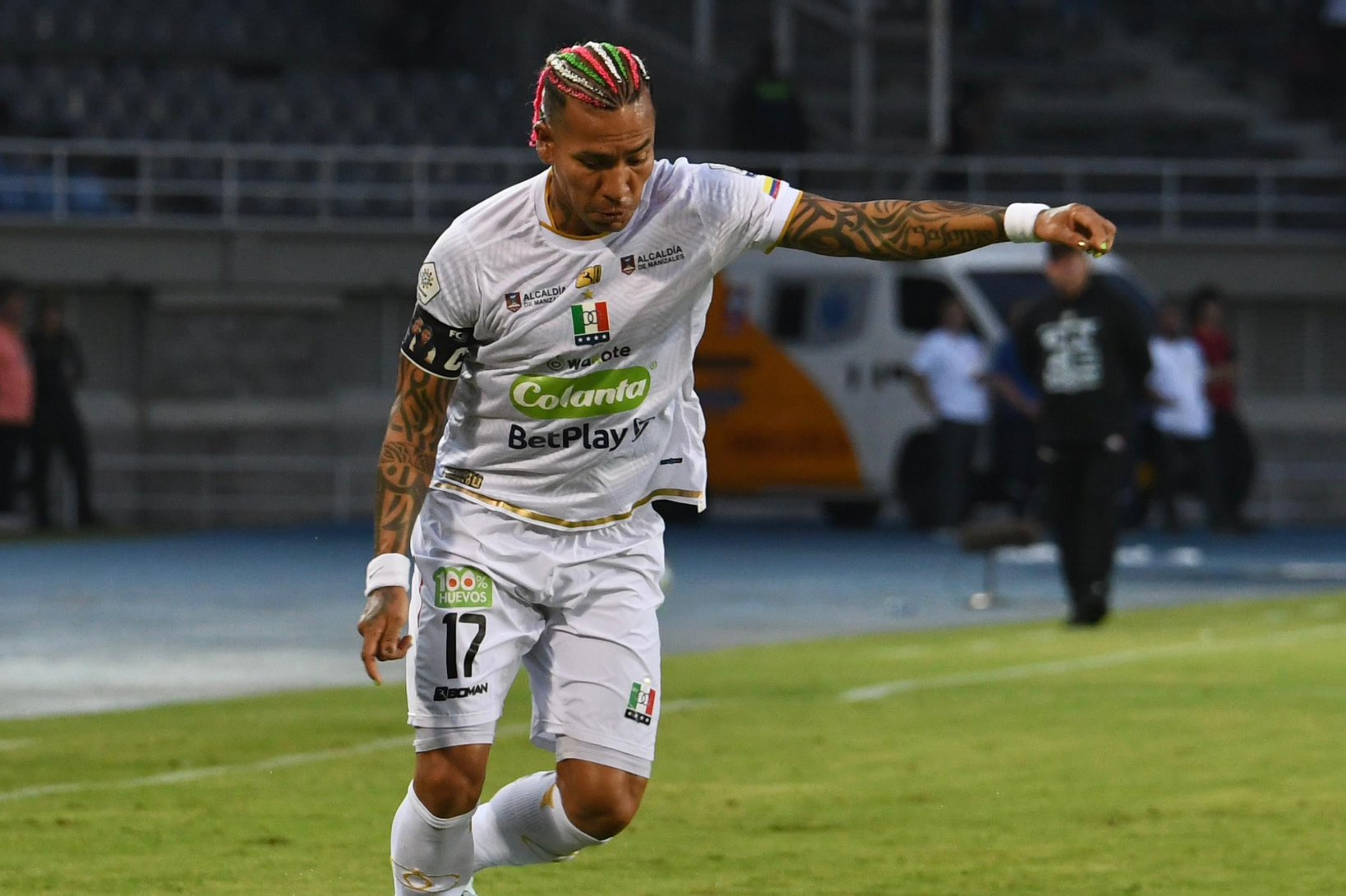 Dayro Moreno, delantero de Once Caldas.